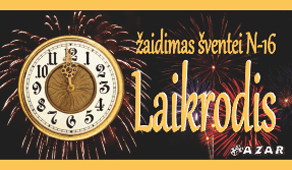 Žaidimas šventei „Laikrodis“   3,00€